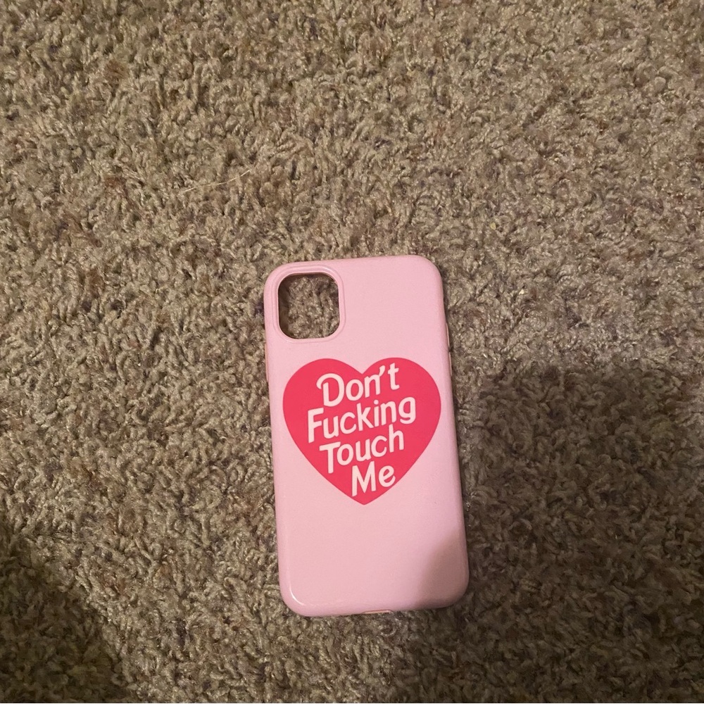 Pink Heart iPhone 11 Case